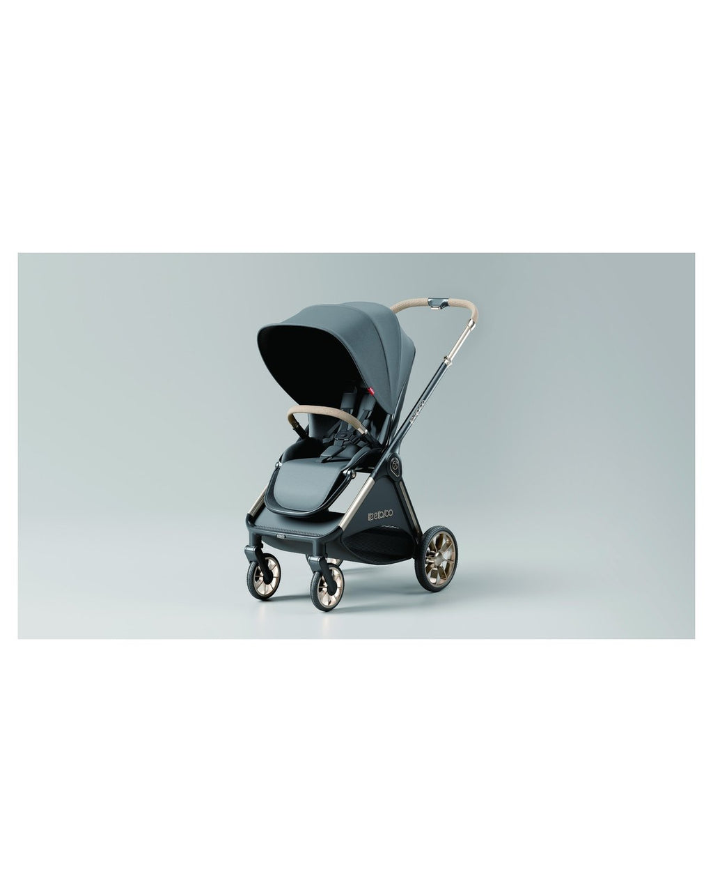 Born Light K10 compact stroller with newborn-ready recline