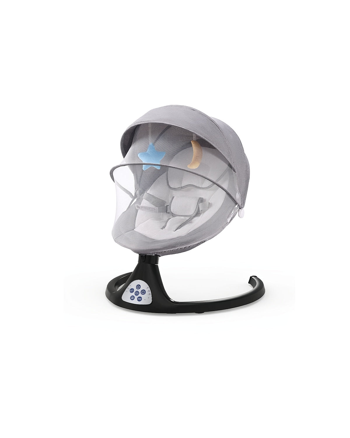 Born Light BS001 baby swing with Bluetooth control, remote and 5 swing speeds